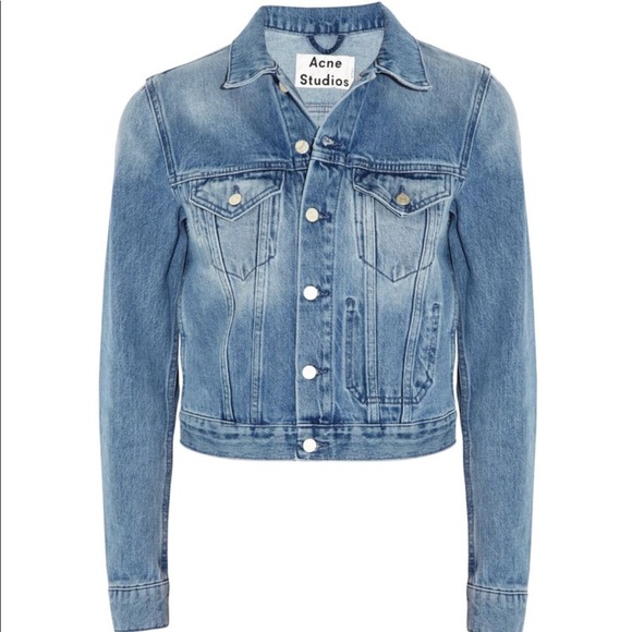 Acne Studios Jackets & Blazers - * Acne Studios * Denim Jacket Blue Jeans